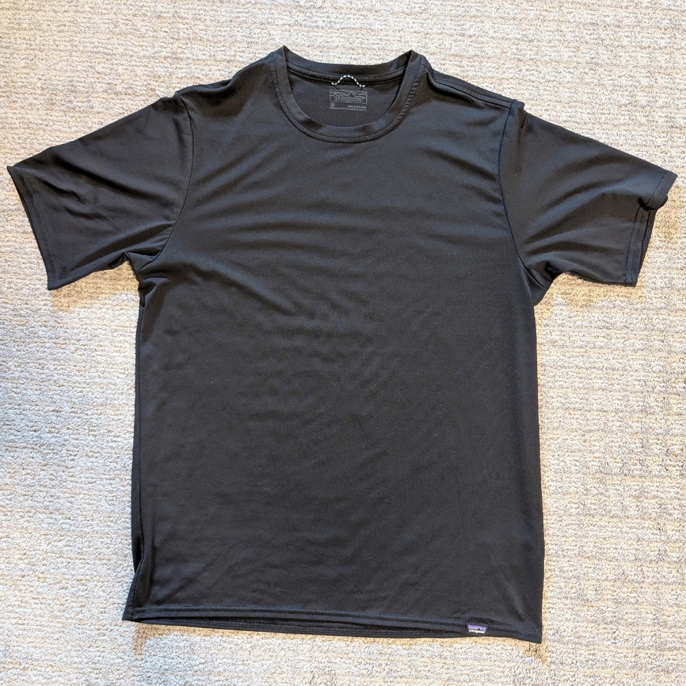 Patagonia Men's Short Sleeve Black Tee